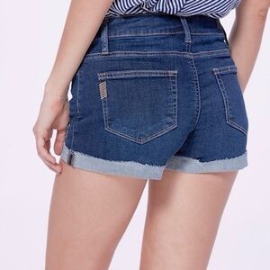 PAIGE Jimmy Jimmy Cuffed Denim‎ Shorts in Khloe Destructed size 28